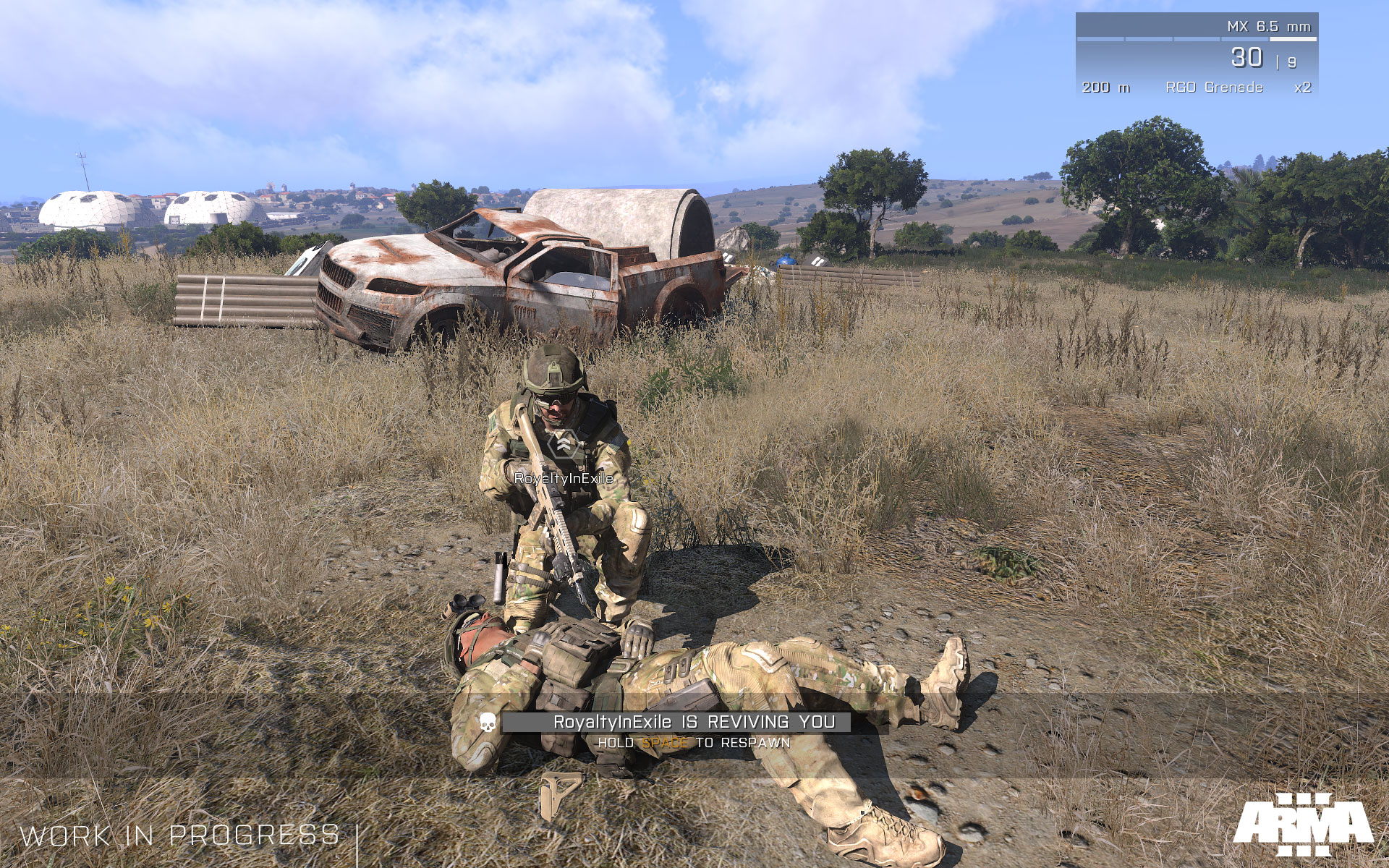 arma 3 respawn with loadout